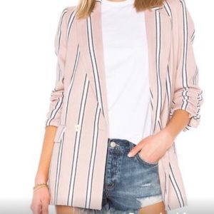 Free People Oversized Pink Blazer M